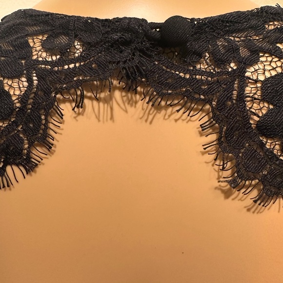 EUC Sleeveless Dress Lace at Front & Back,Black,Size 10 - Picture 5 of 13